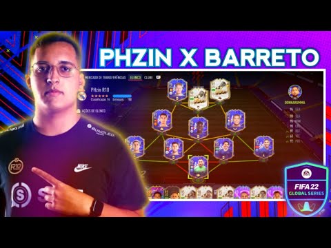 R10 PHZIN vs MGCF BARRETO - eLIBERTADORES - GLOBAL SERIES - PRÓ X PRÓ || FIFA 22