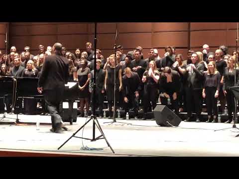 ASU Gospel Choir, October 2019, The storm is passing over