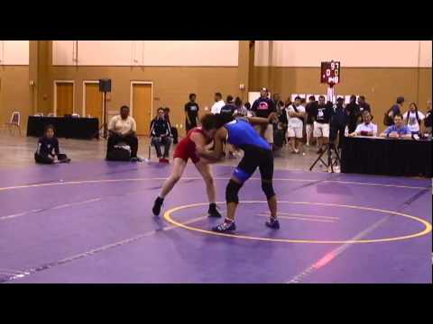 FILA Junior 55kg - Shauna Isbell (Lindenwood) DEC Jacarra Winchester (Missouri Valley) 3-0, 5-0.mp4