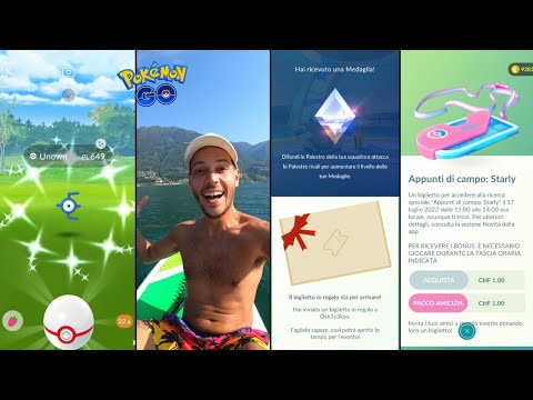 CATTURO UNOWN SHINY IN SUP! - Pokémon GO