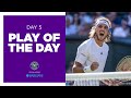 Enthralling rally won by Stefanos Tsitsipas ?? | Play of the Day Presented by Barclays UK