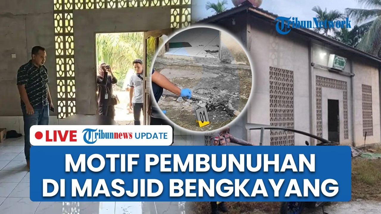 LIVE: Motif Tak Biasa Pembunuh Pria di Masjid Bengkayang Kalbar, Polisi: Dapat Bisikan di Mimpi