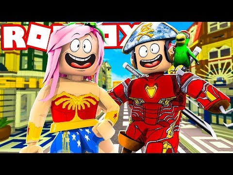 SIAMO DIVENTATI DEI SUPEREROI SU ROBLOX!!