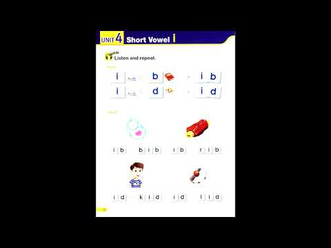 page  32  smart  phonics 2  unit4  short  vowel  i #smartphonics2