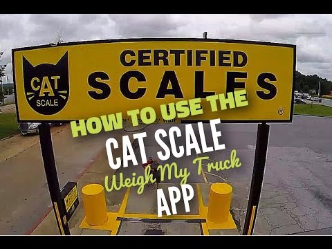 CAT Scale Weigh My Truck App