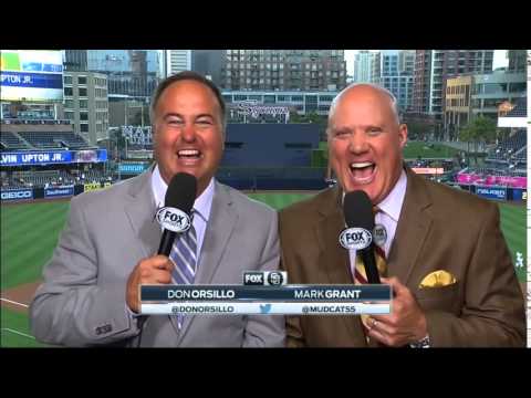 Don Orsillo and Mark Grant have a good laugh together