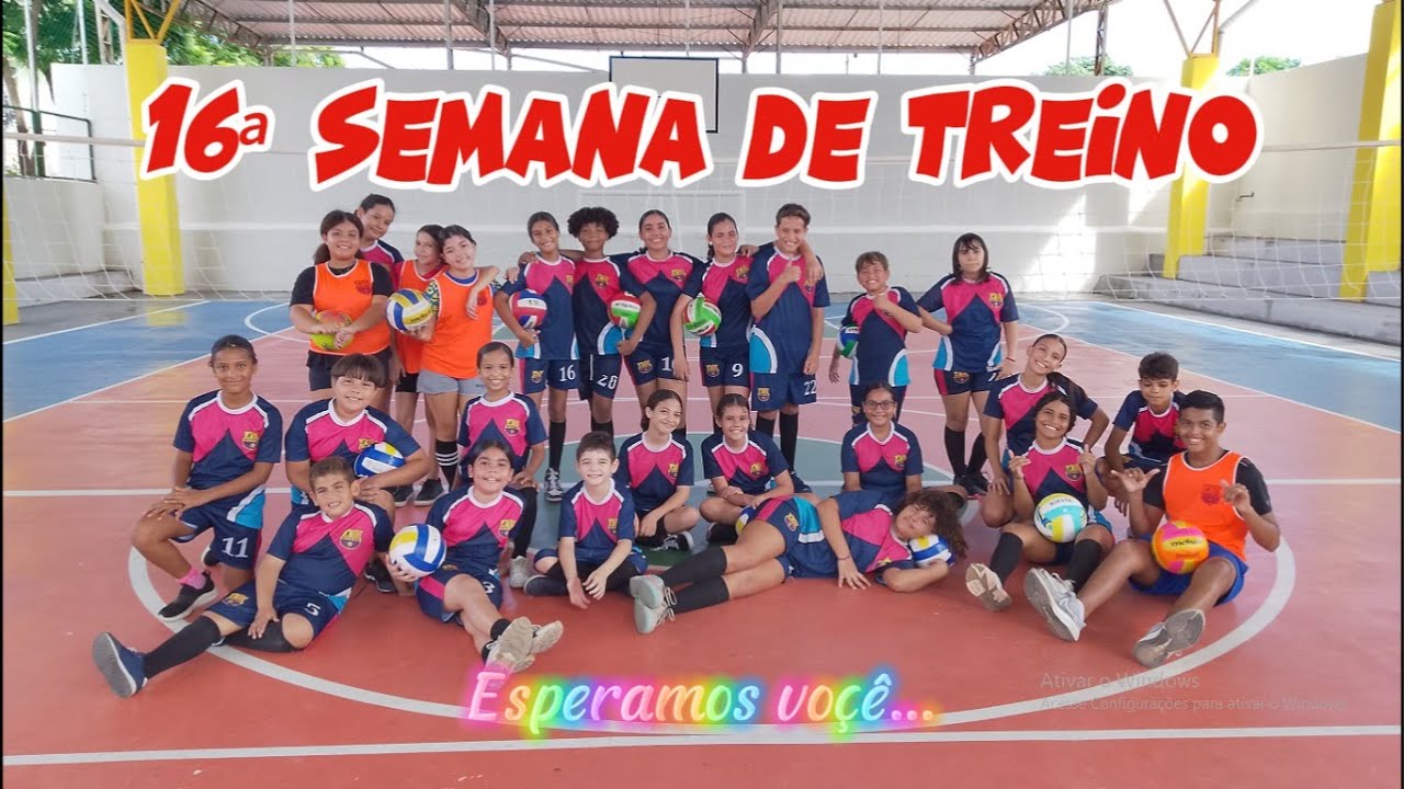 Vôlei | Aula de Vôlei - Primeiros Passos (Projeto CCAM) 16ª Semana / Treino
