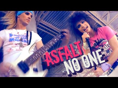 Asfalt - No One official video 2012 Sleaze Glam