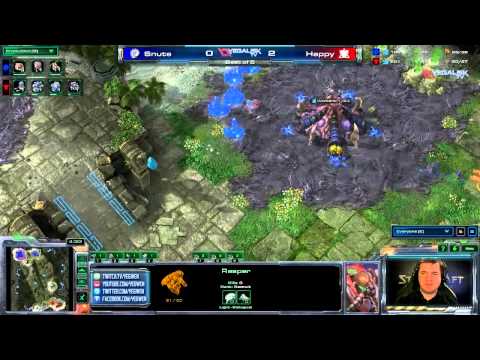 YML season 1 - Snute [Z] vs Happy [T]