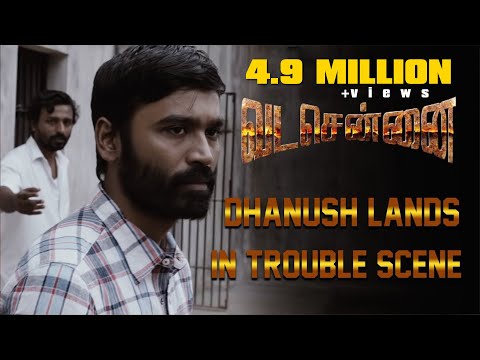Dhanush Lands in Trouble Scene