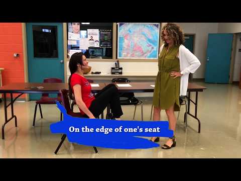 Como dizer estou muito ansioso (a) em inglês #Ep1 On the edge of one's seat / À beira de um assento