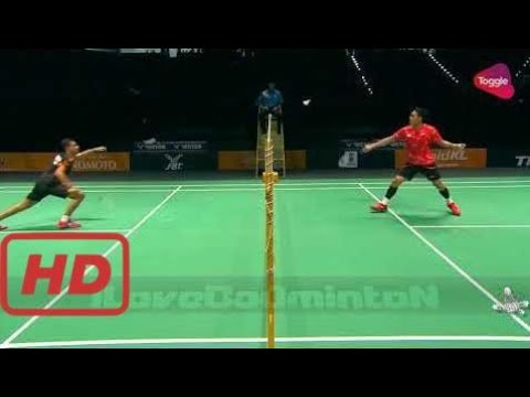 Love badminton |  Badminton Highlights | Jonatan CHRISTIE v.s Iskandar ZULKARNAIN | Men's Team Fina