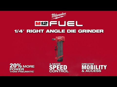 Milwaukee&reg; M12 FUEL&trade; &frac14;&rdquo; Right Angle Die Grinder