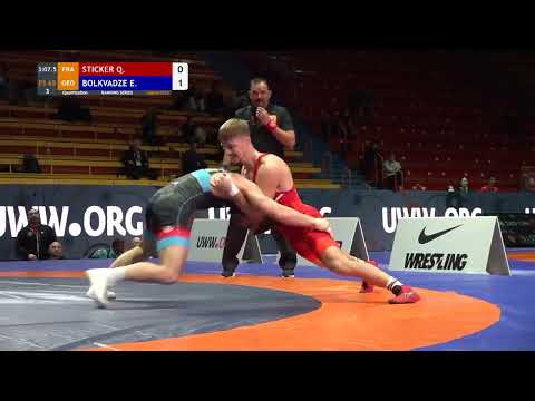 Zagreb Open 2023 FS 65KG Qual. Q.Sticker(FRA) 🇫🇷- E. Bolkvadze(GEO) 🇬🇪