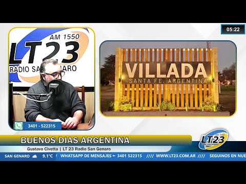 El pueblo a pueblo llegamos a Villada, en el departamento Caseros