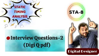 Setup time & Hold time Interview Questions || STA 8 || DigiQ @knowledgeunlimited