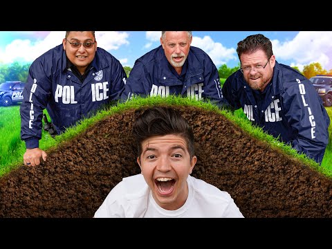 Hiding UNDERGROUND from the POLICE!