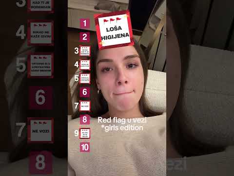 Anja Bla Red flag u vezi *girls edition