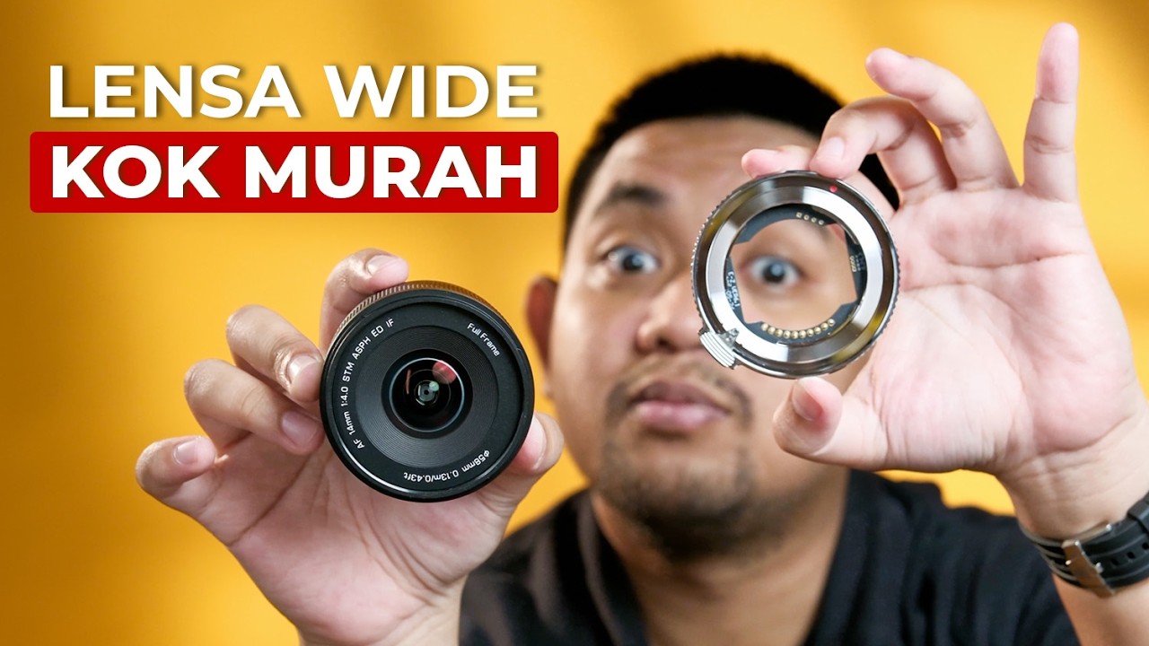 Lensa Wide Viltrox 14mm + Adapter Sony to Nikon