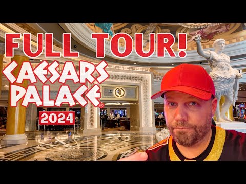 Come Walk Through the Iconic Caesars Palace Las Vegas!  Complete Walking Tour 2024!  #caesars #vegas