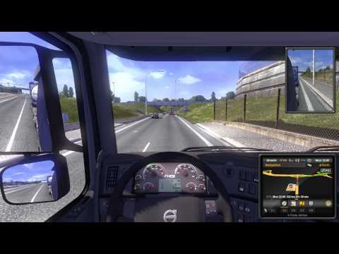 Let's Play Euro Truck Simulator 2 - 22 - Munchen to Calais