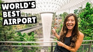 SINGAPORE'S CHANGI AIRPORT ($1.3 Billion Jewel) - YouTube