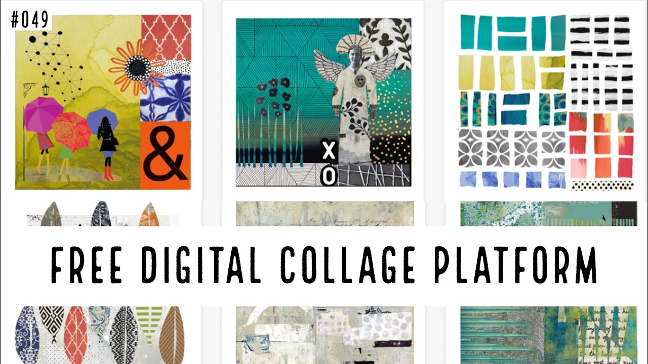 Learn Digital Abstract Collage on this Free Online Platform!