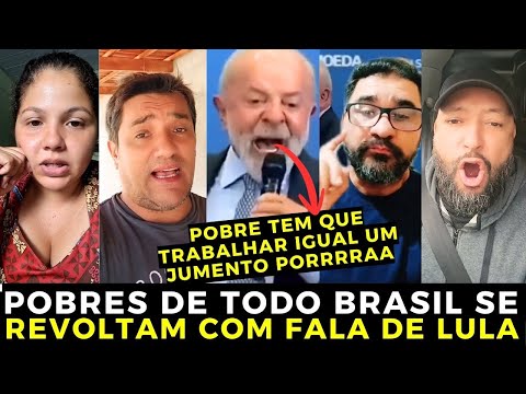 "The poor were not born to study, but to work" - Lula's speech