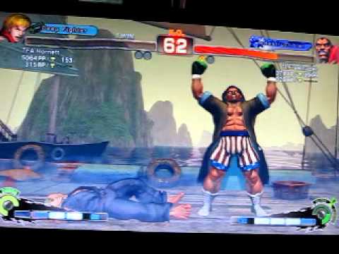 TFA Hornett (Ken) Vs.TLFreeloader (Boxer) SSF4 AE Ver. 2012 Part 1