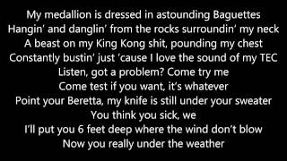 Crooked I - Drum Murder Ft. HorseShoe G.A.N.G. Lyrics HD