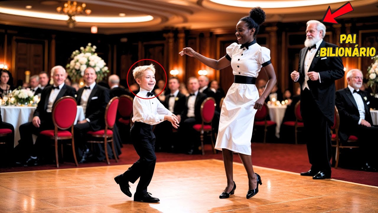 Billionaire watches black waitress let her disabled son lead dance and his life is transformed