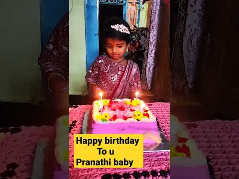 happy birthday pranathi baby👶👶 #trending #youtube #youtubeshorts #1t #1m