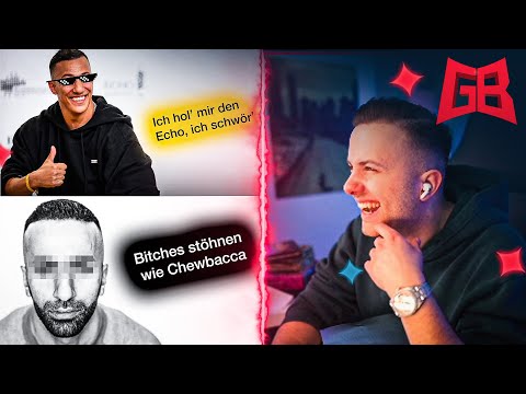 GamerBrother REAGIERT auf SCHLECHTE & GUT GEALTERTE DEUTSCHRAP LINES 😂