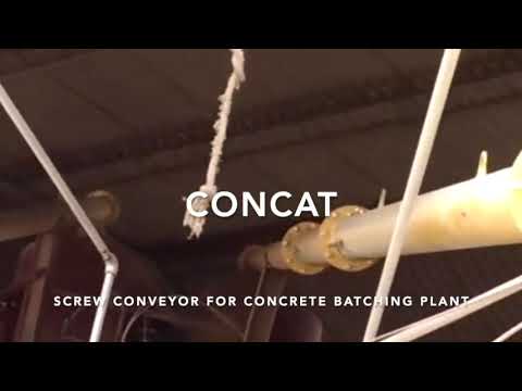 200 TPH Cement Screw Conveyor