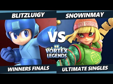 Vortex Legends 27 Winners Finals - BlitzLuigy (Mega Man) Vs. SnowInMay (Min Min) SSBU Smash Ultimate