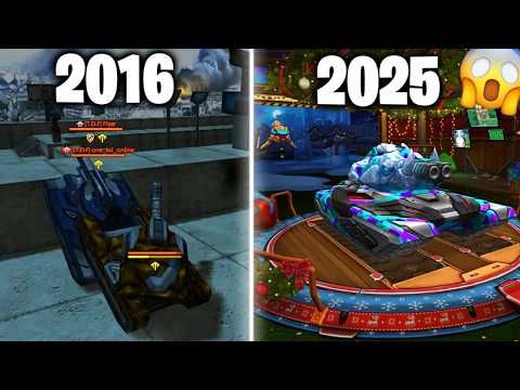 Tanki Online – My Garage 2016 vs 2025 | 9 Years of Progress 😱