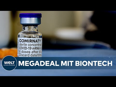 BIONTECH: EU unterzeichnet Milliarden-Vertrag über Covid19-Impfstoff von Biontech/Pfizer I WELT News