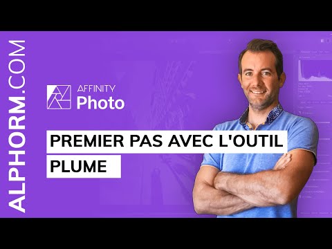 Premier pas avec l outil plume sous Affinity Photo Vidéo Tuto
