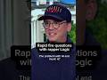 Rapid fire questions with rapper Logic