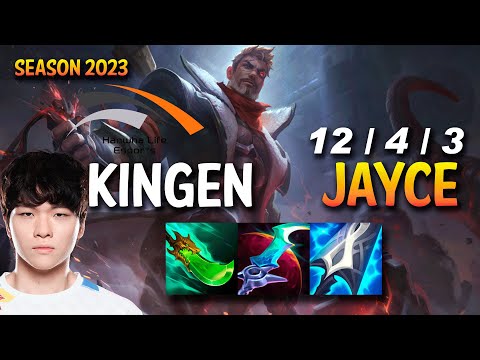 HLE Kingen JAYCE vs ORIANNA Top - KR Ranked