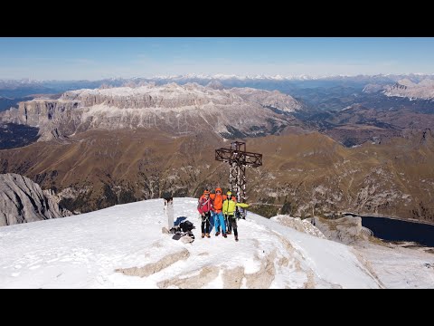 Marmolada Punta Penia-Ferrata Cresta Ovest 17/10/21