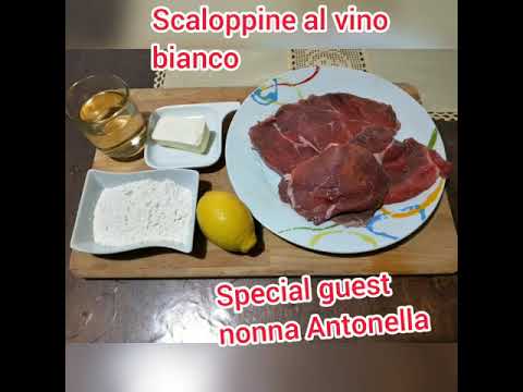 Scaloppine di girello al vino bianco