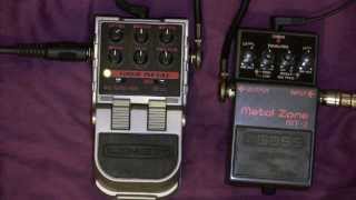 Video thumbnail for Line 6 Uber Metal Vs Boss Metal Zone In E Standard With Passive Pickups by Simon Smith