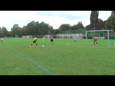 Halbfinal Penaltischiessen BSC Old Boys U12 - FC Binningen Da 23.08.2015