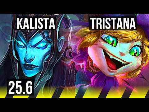 KALISTA & Nautilus vs TRISTANA & Janna (ADC) | EUW Master | 25.6