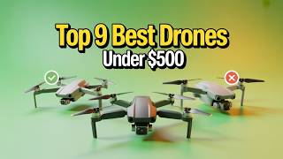 Top 9 Best Drones Under $500 in 2026 – 4K Camera Beasts!