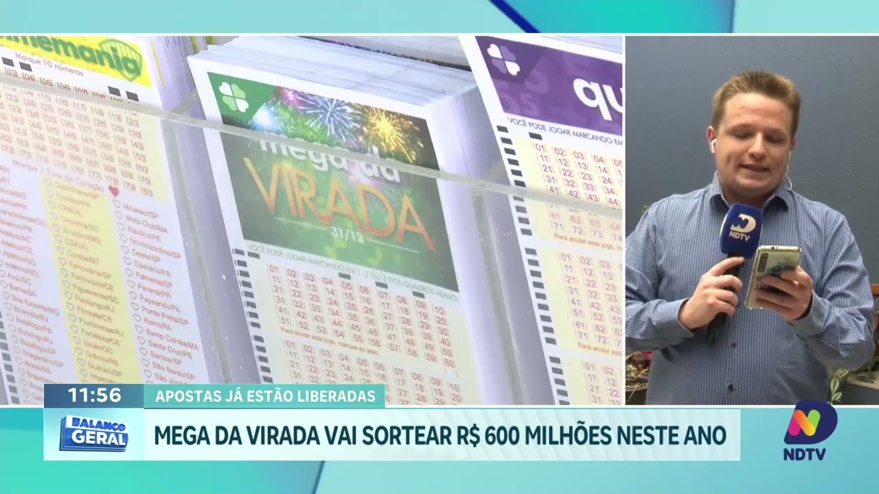 Apostas Abertas para a Mega da Virada com Prêmio Recorde de R$600 MilhõeS