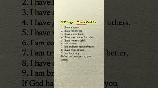 Download lagu If You Have These 9 Things, Thank God 🙏 #god #prayer #jesus #thankujesus #lovejesuschrist mp3