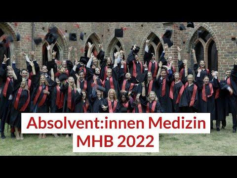 Verabschiedung der Absolvent:innen Medizin der MHB 2022