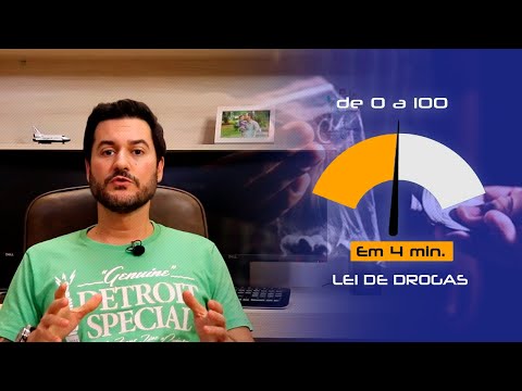 De 0 a 100 em 4 minutos - Lei de Drogas - Prof. Dickson Cosseti